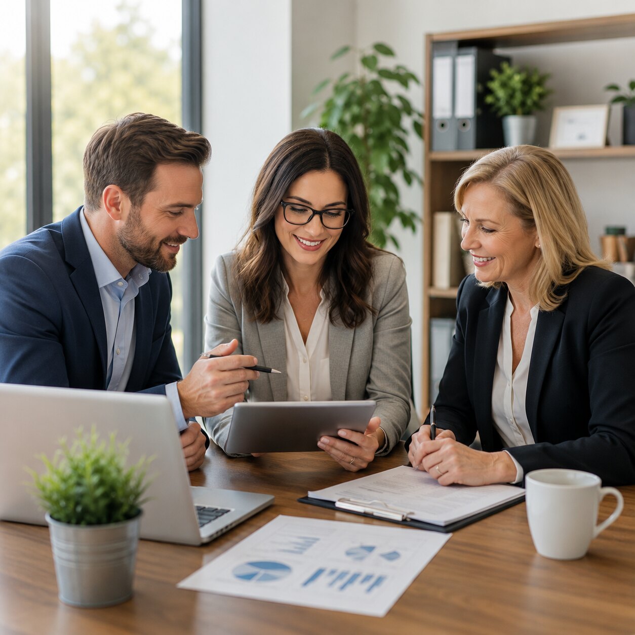 A service-based business GTB provides bookkeeping for