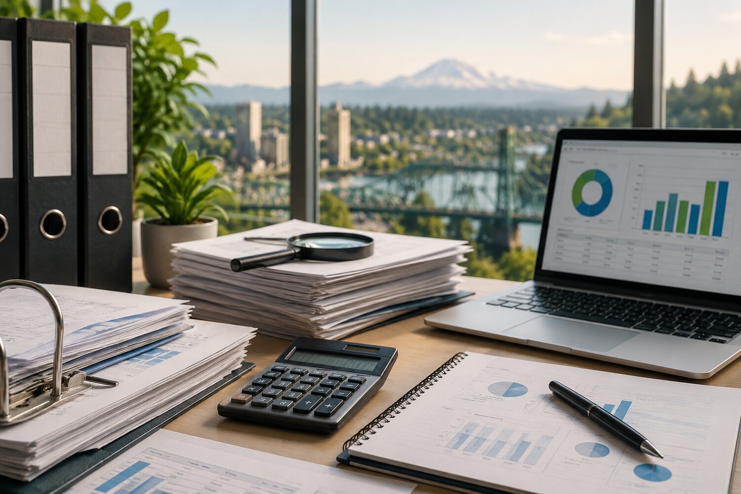 Reconciled, audit-ready financial reports