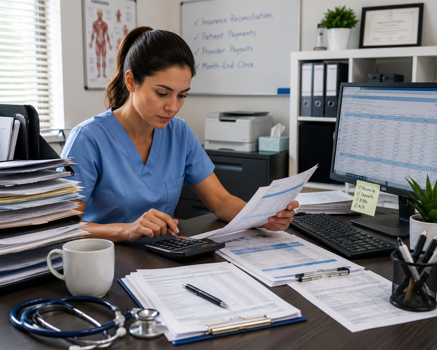 A medical practice GTB serves