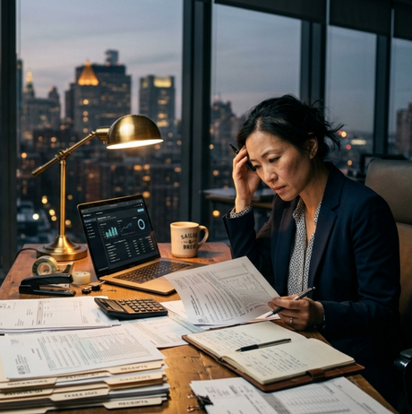 Unreconciled books creating financial risk