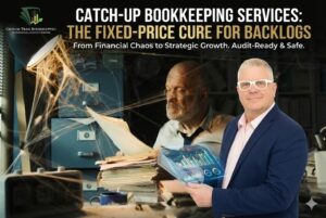 Catch-up Bookkeeping Services: Fixed-Price Cleanups Illustration