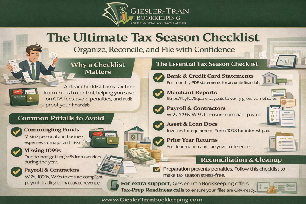 Business Tax Season Checklist: The Ultimate Guide (2025) Illustration