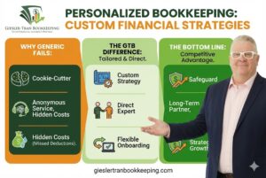 Personalized Bookkeeping: Custom Financial Strategy Infographic Thumbnail