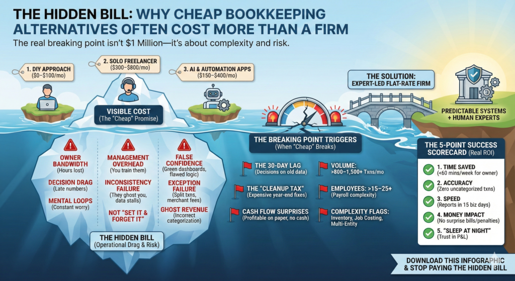 Why Cheap Bookkeeping Alternatives Often Cost More Than A Firm, Giesler-Tran Bookkeeping