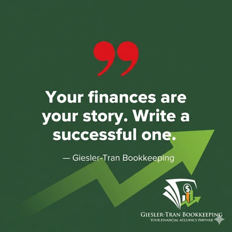 Giesler-Tran Bookkeeping Quote Image