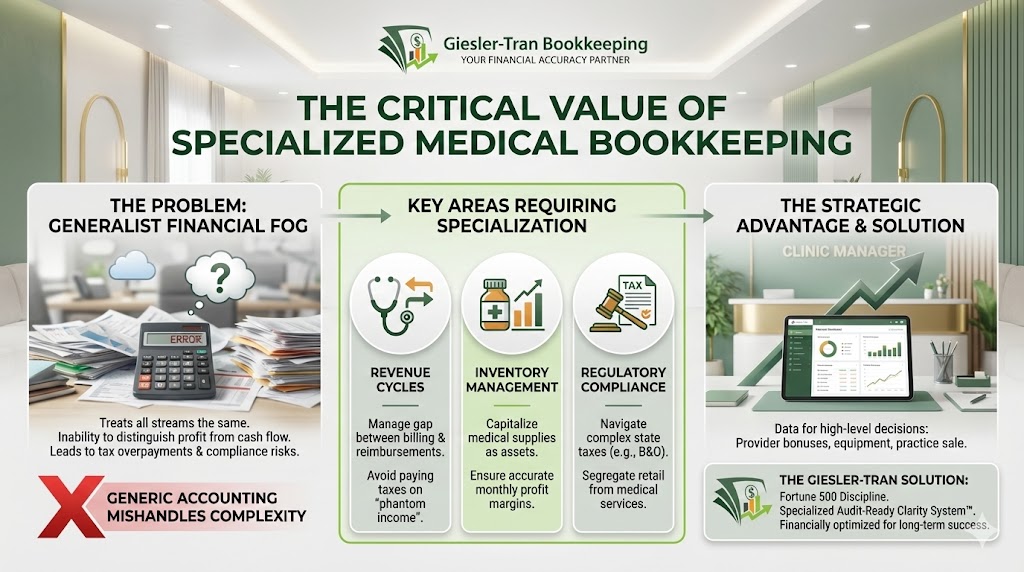 Specialized Medical Practice Bookkeeping