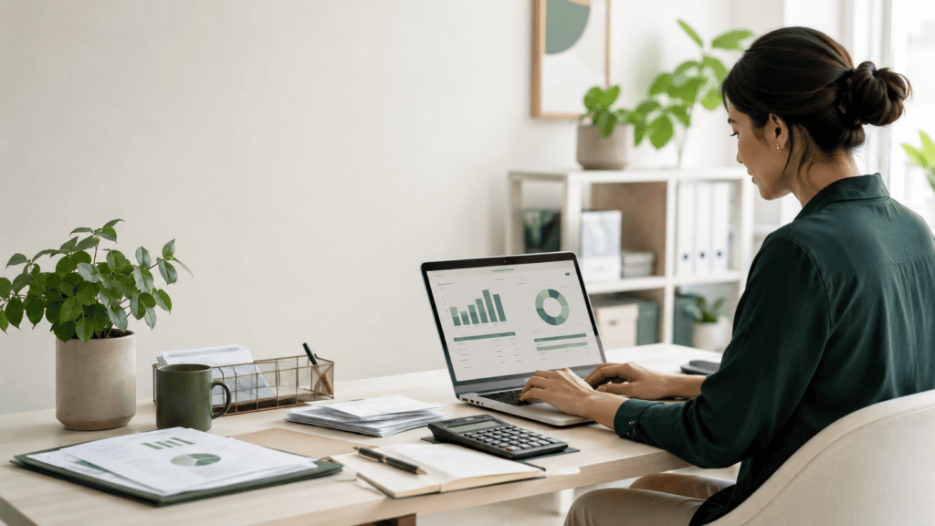 Easy bookkeeping for self-employed professionals